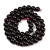 Mozambique Import Natural Grade AAAA Garnet Round Beads Strands G-E300-AAAA-8mm-2