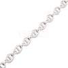 304 Stainless Steel Oval Link Chains CHS-F017-05A-P-2