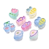 32Pcs 8 Style Transparent Acrylic Beads MACR-FS0001-95-3