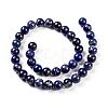 Natural Lapis Lazuli Round Beads Strands X-G-I181-09-10mm-4