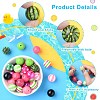 DIY Candy Color Bracelet Necklace Making Kit MACR-CJC0001-12P-02-8