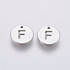 Non-Tarnish 304 Stainless Steel Charms STAS-P225-104P-26-1