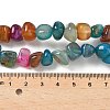 Natural Agate Beads Strands X-G-H295-B01-16-3