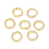 Brass Open Jump Rings KK-N254-45A-G-1