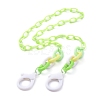 Personalized ABS Plastic Cable Chain Necklaces NJEW-JN02847-03-1