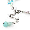 Glass Round Seed Beads Multi-strand Bracelet for Teen Girl Women X1-BJEW-TA00018-5