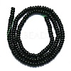 Synthetic Green Goldstone Beads Strands G-K245-B11-01-2