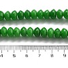Dyed Natural Malaysia Jade Beads Strands G-P559-A16-01-5