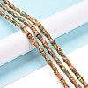 Natural Dolomite & Synthetic Imperial Jasper & Synthetic Opal Beads Strands G-P475-03I-2