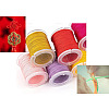 10 Rolls 10 Colors Polyester Braided Cords OCOR-GO0001-02-6