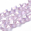 Electroplate Glass Beads EGLA-Q091-10mm-B17-1