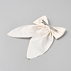 Polyester & Iron Alligator Hair Clips PHAR-WH0023-006P-B-2