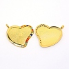 Alloy Rhinestone Pendant Cabochons Setting ALRI-TAC0003-13G-1