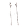 925 Sterling Silver Chain Extenders STER-D036-43AS-1