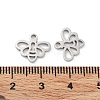 316 Surgical Stainless Steel Charms STAS-Q314-28P-3