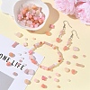 130Pcs 11 Styles Synthetic Coral & Natural Pink Opal & Dyed Malaysia Jade & Rose Quartz & Pink Aventurine Beads G-YW0002-98-5