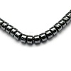 Column Non-magnetic Synthetic Hematite Beads Strands G-F161-16F-1