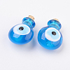 Handmade Lampwork Perfume Bottle Pendants X1-LAMP-P044-H03-1