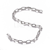 304 Stainless Steel Chain CHS-G017-10P-1.0mm-2
