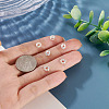 6Pcs 925 Sterling Silver Hollow Initial Beads STER-TA0001-53Q-7