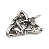 316 Surgical Stainless Steel Pendants STAS-Z073-124AS-01-2