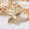 Trendy Shell Bib Beach Necklaces NJEW-PH0001-01-3