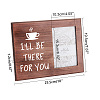 MDF Wood Photo Frames DIY-WH0231-067-2