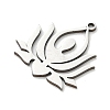Yoga 201 Stainless Steel Pendants STAS-B136-14P-2
