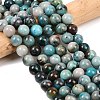 Natural Chrysocolla Beads Strands G-K405-B01-12mm-1