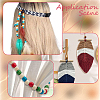 660Pcs 11 Colors Dyed Natural Maple Wood Beads WOOD-PA0001-61A-5