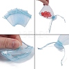 Organza Gift Bags with Drawstring X-OP-R016-7x9cm-08-4