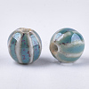 Handmade Porcelain Beads X-PORC-S498-24G-2