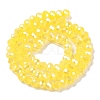 Baking Electroplate Glass Beads Strands DGLA-A039-J6MM-B23-2