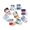 Two Tone Transparent Glass Beads GLAA-NH0001-03-1