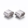 Tarnish Resistant 304 Stainless Steel Slide Charms STAS-G187-28P-2