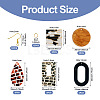 DIY Geometric Acrylic Dangle Earrings Making Kit DIY-TA0009-28-4