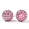 Transparent Resin Rhinestone Graduated Beads RESI-S314-10x12-M-2