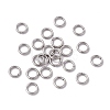 Non-Tarnish 304 Stainless Steel Open Jump Rings STAS-C040-01H-P-1