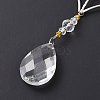 Teardrop Acrylic Beads Big Pendant Decorations HJEW-D029-01P-D-5