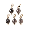 Natural Smoky Quartz Faceted Pendans X-KK-L218-004G-05-1