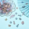 100g Plating Acrylic Beads KY-CJ0001-61-5