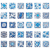 1Set Glass Cabochons GGLA-PH0001-65C-1