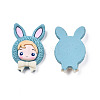 Opaque Resin Cabochons CRES-N021-105-2