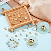 1200Pcs 6 Styles CCB Plastic Beads CCB-PA0001-10-4