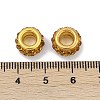 Alloy Rhinestone Clay Pave Beads ALRI-D300-04G-14-3