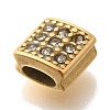 304 Stainless Steel Rhinestone Beads STAS-G350-21G-2