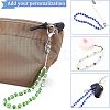 3Pcs 3 Style Glass Pearl & Lampwork & Glass Seed Beads Mobile Straps KEYC-OC0001-19-7