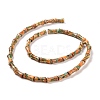 Natural Dolomite & Synthetic Imperial Jasper & Synthetic Opal Beads Strands G-P475-03I-3