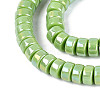 AB Color Plated Opaque Glass Beads Strands LS-GLAA-T026-3x6mm-P05-3