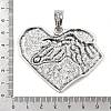 Tibetan Style Alloy Big Pendants PALLOY-D362-02AS-F-3